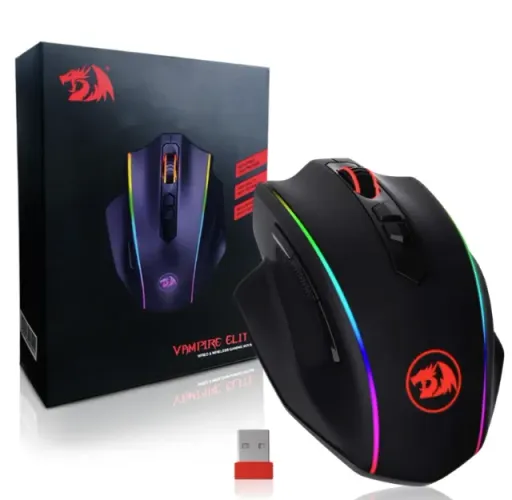 Mouse Gamer Sem Fio Redragon Vampire Elite (M686rgb)