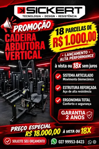 Cadeira Abdutora Vertical