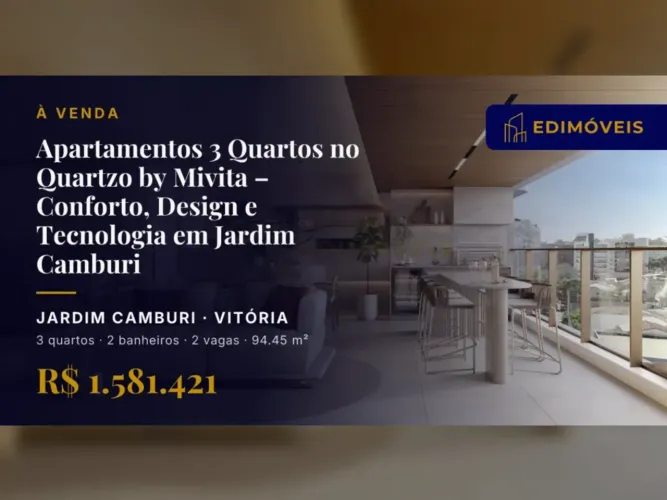 Apartamento 3 quartos em Jardim Camburi, um novo ícone de sofisticação