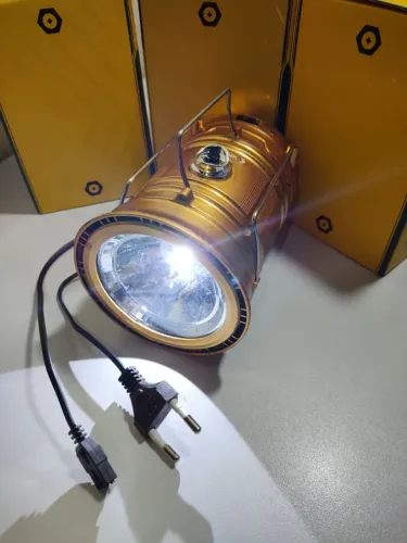 Vendo lampião solar recarregável, modelo BOM-4219