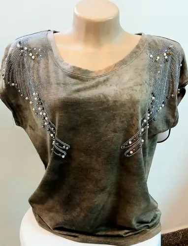 Blusa pedraria