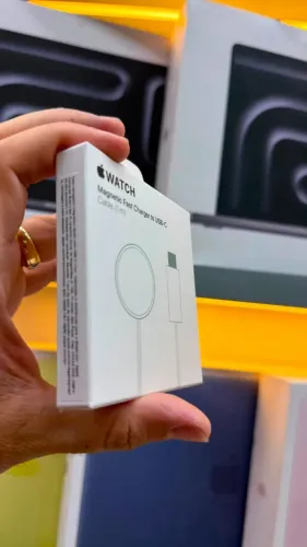 CABO CARREGADOR APPLE WATCH ORIGINAL USB-C - NOVO