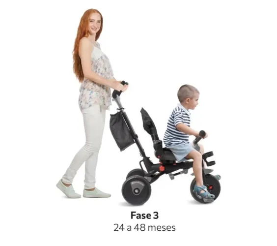 Triciclo Smart - Fases Preto Bandeirante Marca: Bandeirante