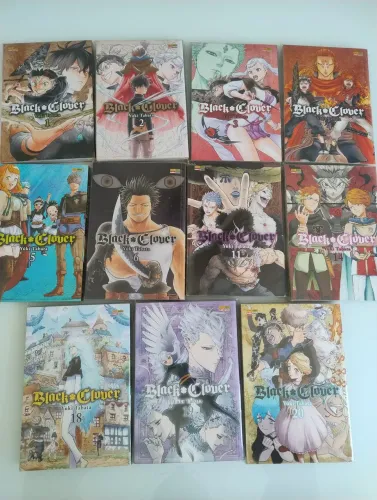 Mangás de Black Clover - Diversos Volumes