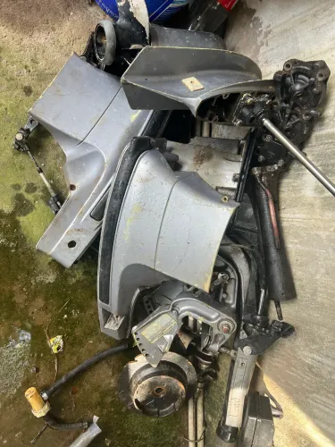 Carenagem motor Johnson 15hp / tempos 