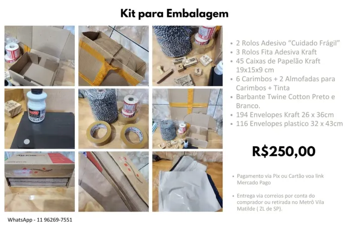 Kit para embalagem