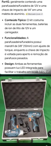 Parafusadeira Fort G