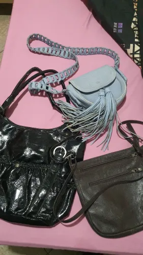 Lote 3 bolsas couro legítimo couribi Schutz
