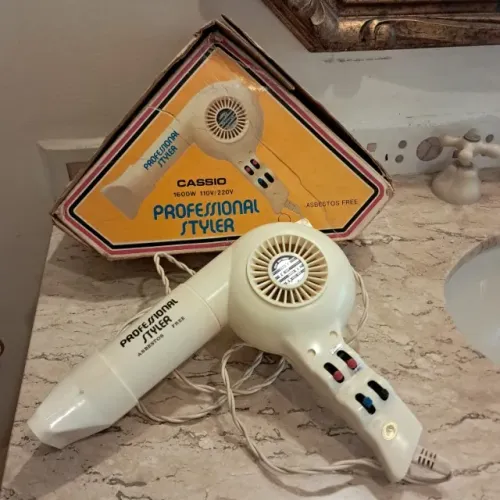 Antigo Secador de Cabelos - Cassio - Professional Styler - 1600W - Bivolt - Vintage