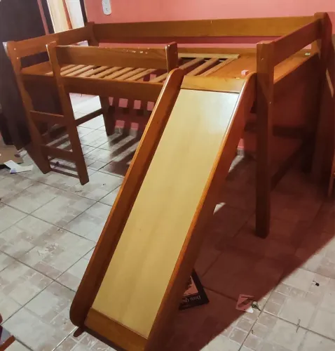 cama com escorregador tokstok