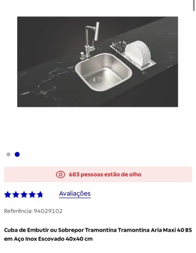 Cuba inox Tramontina