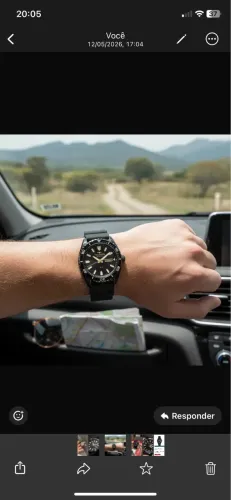 Relógio technos automático 
