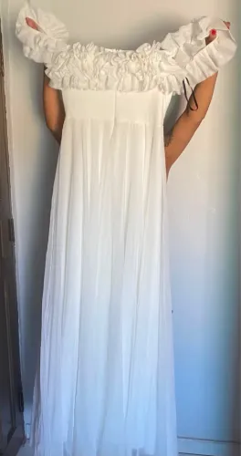 Vestido de noiva de casamento