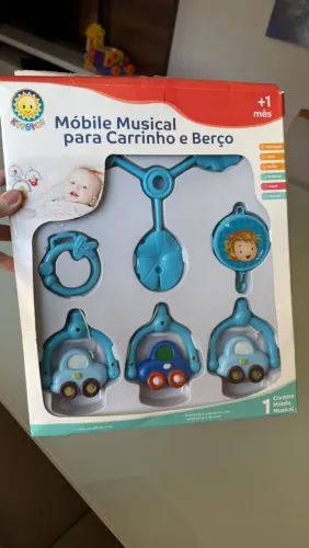 Móbile Musical para Carrinho e Berço