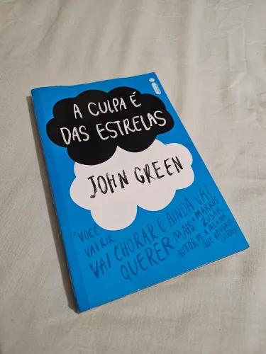Livro A Culpa é das Estrelas John Green