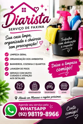 Diarista/faxina