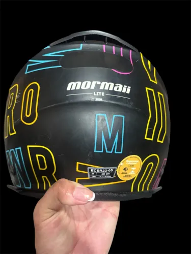 capacete mormaii lite neon aberto 58