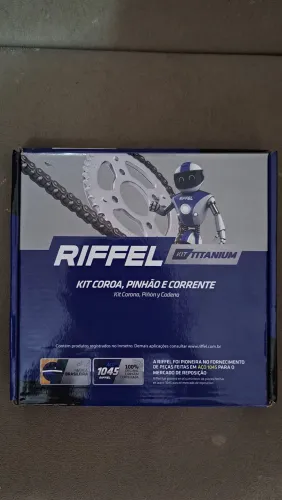Kit relação para Cg fan e titan 125 2009 a 2013