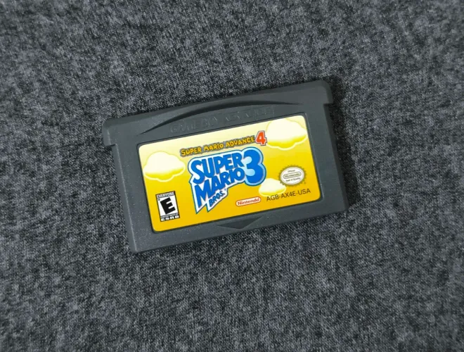 Super Mario Advance 4 Super Mario Bros 3 Original Americano Game Boy Advance GBA