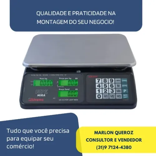 Balança Computadora 32KG Urano Nova