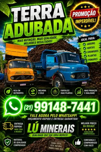 Terra adubada a partir 800,00