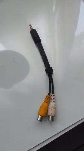 Cabo adaptador de áudio e vídeo, para conectar aparelhos antigos a televisores mais moder