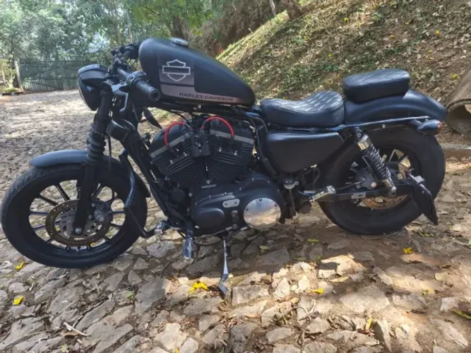 MOTO IMPECÁVEL - HARLEY-DAVIDSON XL 883N IRON - 2012 - PARTICULAR - BAIXA KILOMETRAGEM