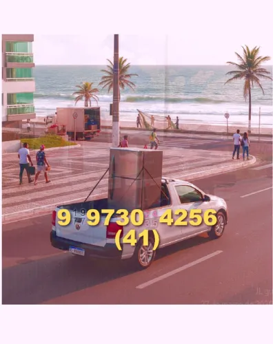 Frete! Transporte de cargas para sua mudança rápida e segura! Solicite já!