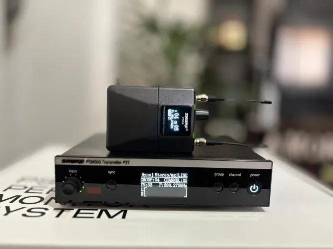 Retorno sem fio SHURE PSM300