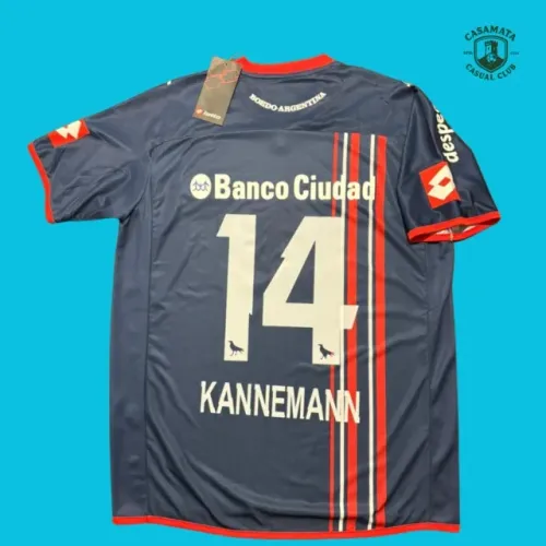 Camisa San Lorenzo ARG 2014 Original #14 Kannemann GG