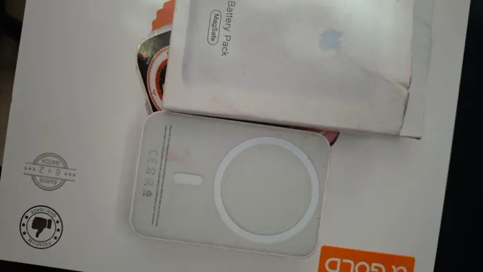 Smart watch relógio e carregador portátil apple