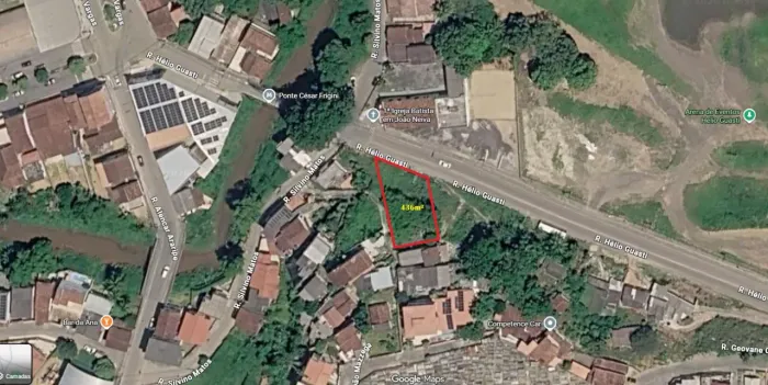 Lote na Av. Hélio Guasti em João Neiva