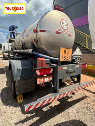 477. Semi Reboque Tanque Inox Cadelinha Masa Ano 1999