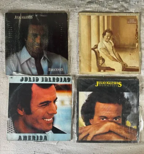 Lote LP Disco Vinil - Julio Iglesias 
