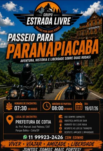 Passeio em 2 rodas