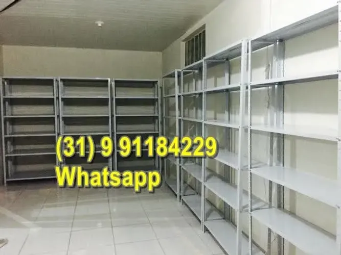 Estantes de aço 6 bandejas Novas Frete gratuito para BH 