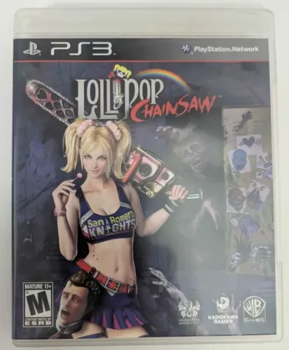 Lollipop Chainsaw Ps3 americano com manual