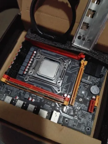 Kit placa intel xeon e5 2667,16gb Ram ( Novo Caixa )