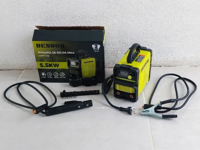 Máquina Inversora DSMMA120 Desoon 110V/220V 120A com Display MMA
