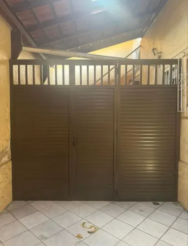 Portão aluminio 