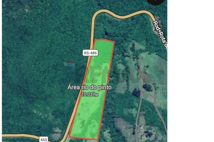 Terreno comercial a venda na serra do Pinto em Itati