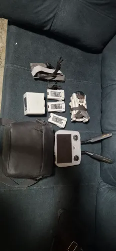 Dji mini 3 controle rc 3 baterias bolsa completo 