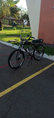 Bicicleta motorizada motor estragado 