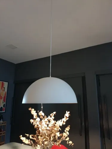 Pendente Luminária Meio Lua