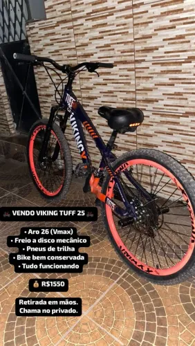 bicicleta viking aro 26
