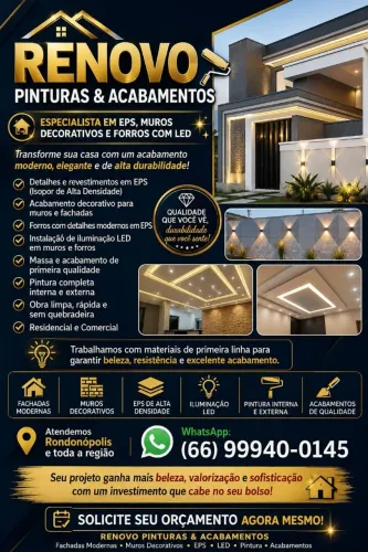 Renovo Pinturas e Acabamentos
