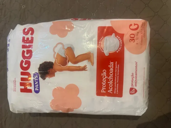 Fralda Huggies G - 30 uni
