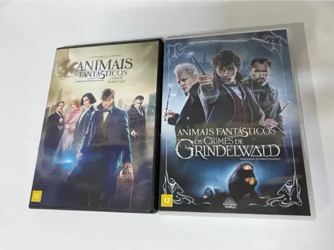 DVD's Filmes 1 E 2 de "Animais Fantásticos e Onde Habitam"