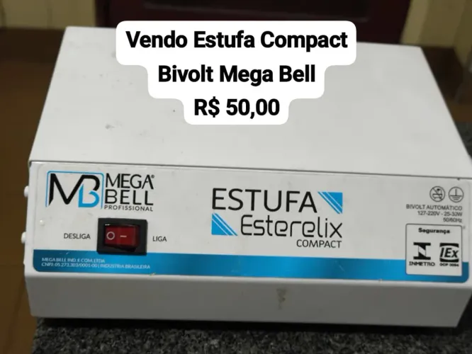 Estufa Compact Bivolt Mega Bell