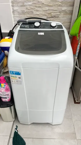 Máquina de Lavar Mueller 6 kg Automática Popmatic com Ciclo Rápido